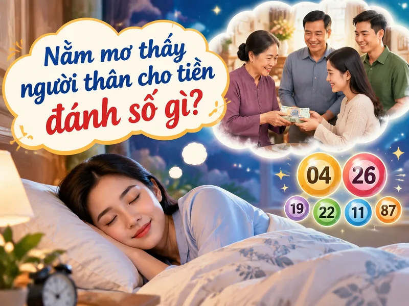 Hình ảnh người thân trao tiền trong giấc mơ thường được giải mã theo quan niệm dân gian, gắn với sự hỗ trợ và may mắn.
